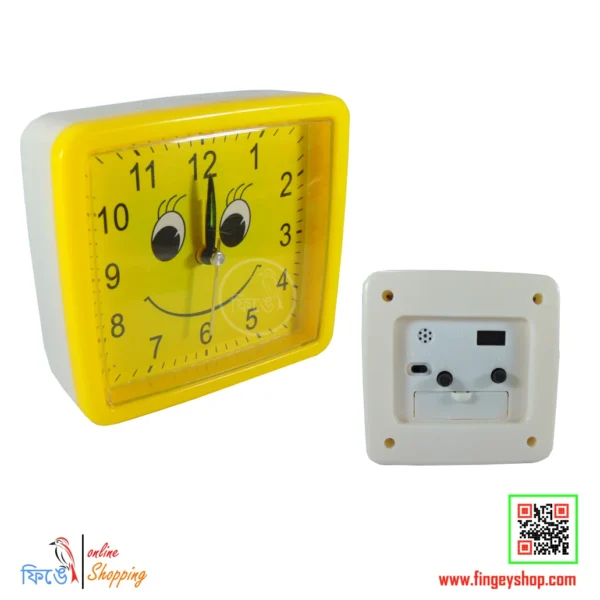 Children's Emoji desk clock from Fingey Ecommerce/ Fingey ECOM