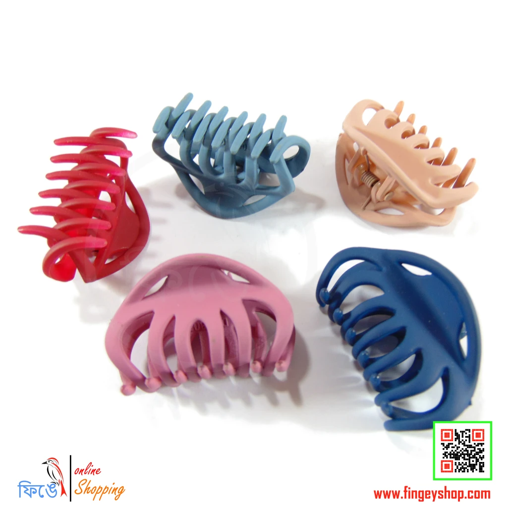 Colorful women's hairclip clamp from Fingey Ecommerce/ Fingey ECOM