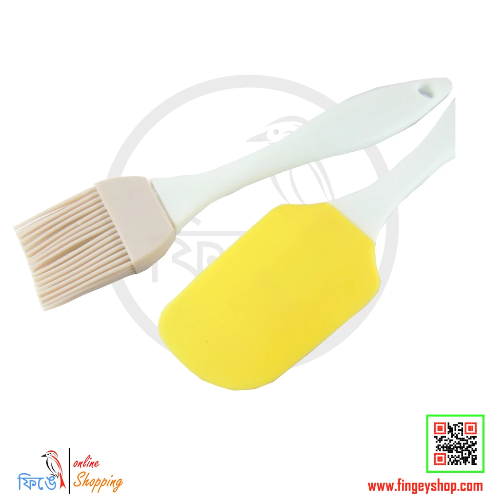 Silicone cooking & baking Brush & Spatula from Fingey Ecommerce/ Fingey ECOM